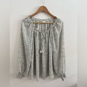 Max Studio Print Blouse